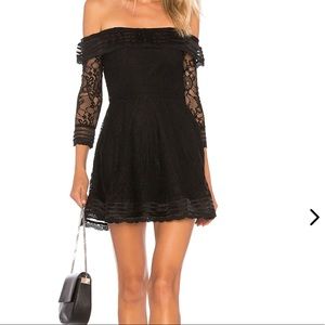 Lovers and Friends Black Cocktail Dress